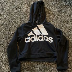Adidas cropped hoodie